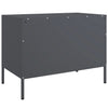 TV-tasot 2 kpl antrasiitti 68x39x50,5 cm teräs