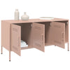 TV-taso pinkki 100,5x39x50,5 cm teräs