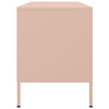 TV-taso pinkki 100,5x39x50,5 cm teräs