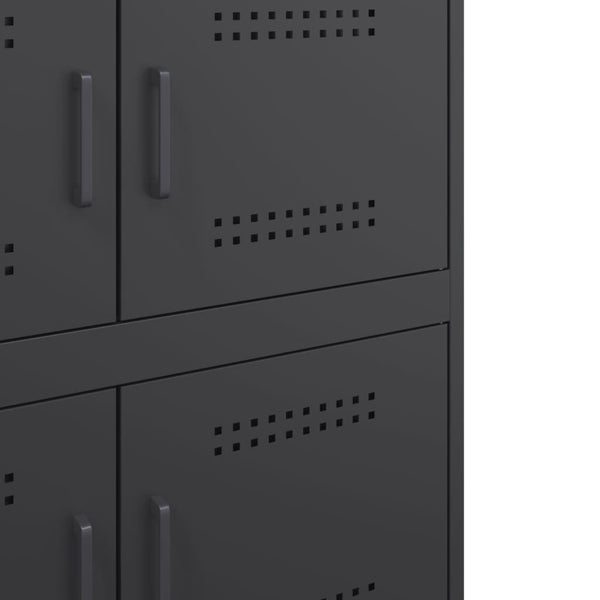 Musta senkki Agaftia 68x39x79cm (teräs)