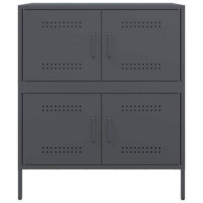 Senkki antrasiitti 68x39x79 cm teräs