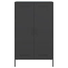 Musta kaappi Stefanesti 68x39x113cm (teräs)