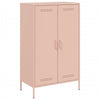 Kaappi pinkki 68x39x113 cm teräs