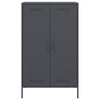Antrasiitti kaappi Stefanesti 68x39x113cm (teräs)