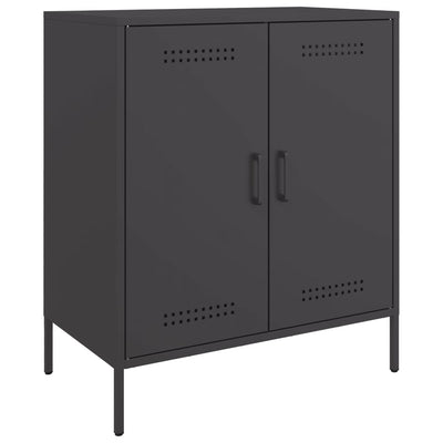Senkki musta 68x39x79 cm teräs