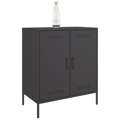 Senkki musta 68x39x79 cm teräs
