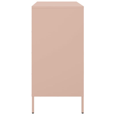 Senkki pinkki 68x39x79 cm teräs