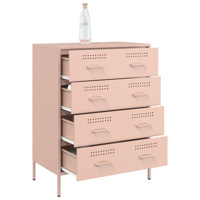 Senkki pinkki 68x39x89 cm teräs