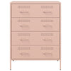 Senkki pinkki 68x39x89 cm teräs