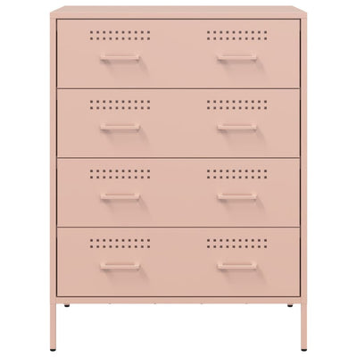 Senkki pinkki 68x39x89 cm teräs