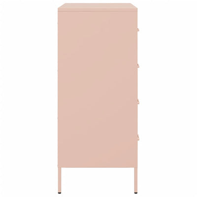 Senkki pinkki 68x39x89 cm teräs