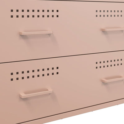 Senkki pinkki 68x39x89 cm teräs
