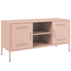 TV-taso pinkki 100,5x39x50,5 cm teräs