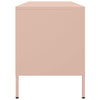 TV-taso pinkki 100,5x39x50,5 cm teräs