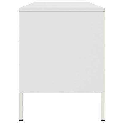 Valkoinen tv-taso Saint 100,5x39x50,5cm (teräs)