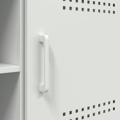 Valkoinen tv-taso Saint 100,5x39x50,5cm (teräs)