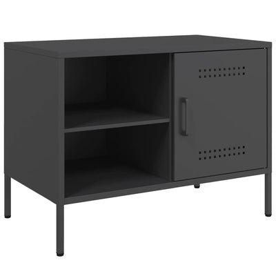 TV-taso musta 68x39x50,5 cm teräs