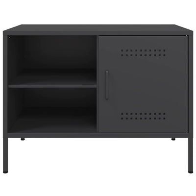 TV-taso musta 68x39x50,5 cm teräs