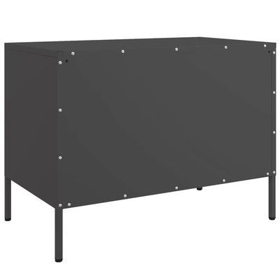 TV-taso musta 68x39x50,5 cm teräs