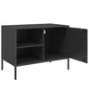 TV-tasot 2 kpl musta 68x39x50,5 cm teräs