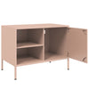 TV-taso pinkki 68x39x50,5 cm teräs