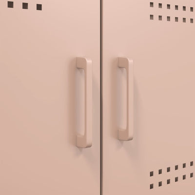 Pinkki tv-tasot Cartagina 68x39x50,5cm (2 kpl, teräs)