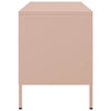 TV-tasot 2 kpl pinkki 68x39x50,5 cm teräs