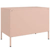 TV-tasot 2 kpl pinkki 68x39x50,5 cm teräs