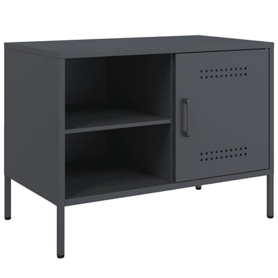 TV-taso antrasiitti 68x39x50,5 cm teräs