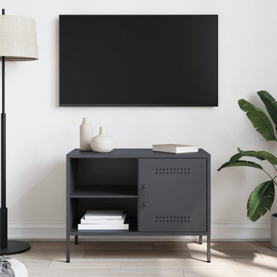 TV-taso antrasiitti 68x39x50,5 cm teräs