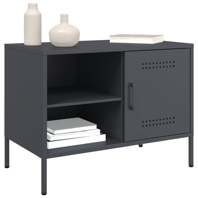 Antrasiitti tv-taso Cartagina 68x39x50,5cm (teräs)