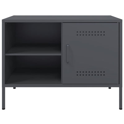 Antrasiitti tv-taso Cartagina 68x39x50,5cm (teräs)