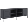 TV-tasot 2 kpl antrasiitti 68x39x50,5 cm teräs