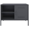 TV-tasot 2 kpl antrasiitti 68x39x50,5 cm teräs