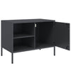 TV-tasot 2 kpl antrasiitti 68x39x50,5 cm teräs