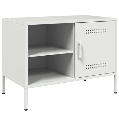 Valkoinen tv-taso Cartagina 68x39x50,5cm (teräs)