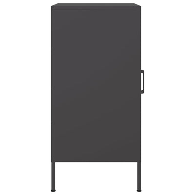 Senkki musta 36x39x79 cm kylmävalssattu teräs