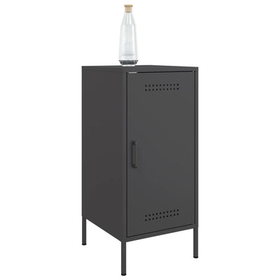 Senkit 2 kpl musta 36x39x79 cm kylmävalssattu teräs