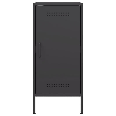 Senkit 2 kpl musta 36x39x79 cm kylmävalssattu teräs