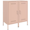 Senkit 2 kpl pinkki 36x39x79 cm kylmävalssattu teräs