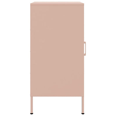 Senkit 2 kpl pinkki 36x39x79 cm kylmävalssattu teräs