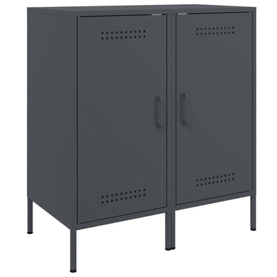 Senkit 2 kpl antrasiitti 36x39x79 cm kylmävalssattu teräs