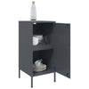 Senkit 2 kpl antrasiitti 36x39x79 cm kylmävalssattu teräs