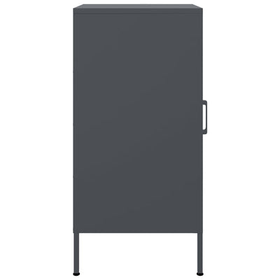 Senkit 2 kpl antrasiitti 36x39x79 cm kylmävalssattu teräs