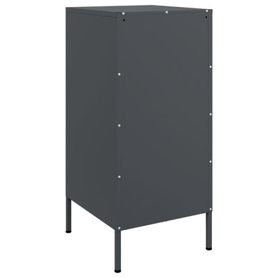 Senkit 2 kpl antrasiitti 36x39x79 cm kylmävalssattu teräs
