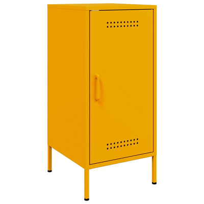 Senkit 2 kpl sinapinkeltainen 36x39x79 cm kylmävalssattu teräs