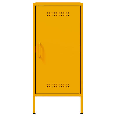 Senkit 2 kpl sinapinkeltainen 36x39x79 cm kylmävalssattu teräs