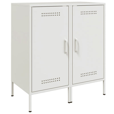 Senkit 2 kpl valkoinen 36x39x79 cm kylmävalssattu teräs