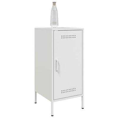 Senkit 2 kpl valkoinen 36x39x79 cm kylmävalssattu teräs