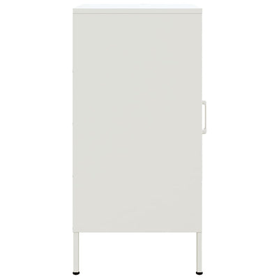 Senkit 2 kpl valkoinen 36x39x79 cm kylmävalssattu teräs